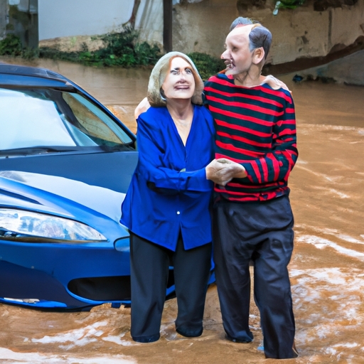 Elderly Couple Rescued After Car Swept Away By Flash Flood Novidades